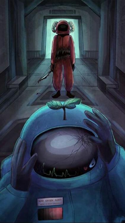 Among Us Creepy hd wallpapers