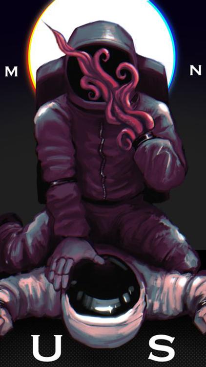 Among Us Creepy hd background
