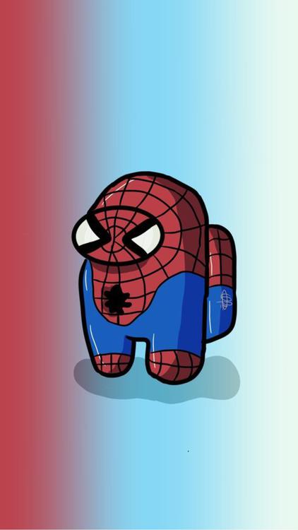 Among Us Imposter hd background