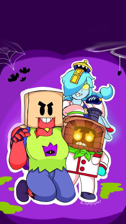 Brawl Stars Brawl Stars Halloween hd background