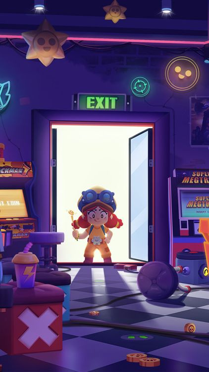 Brawl Stars Funny Brawl hd background