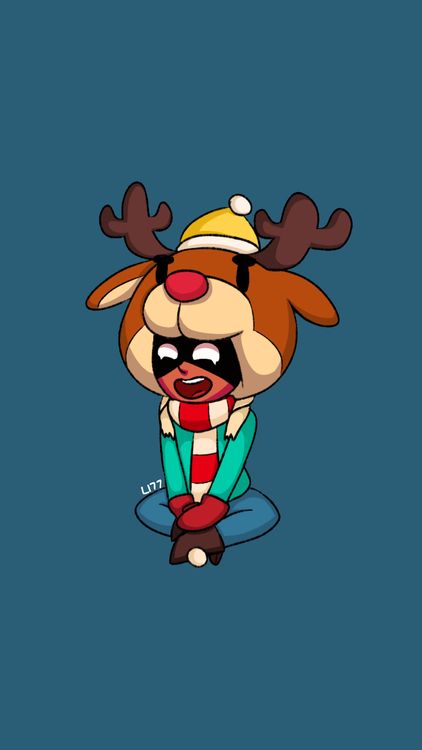 Brawl Stars Happy Brawlidays hd background