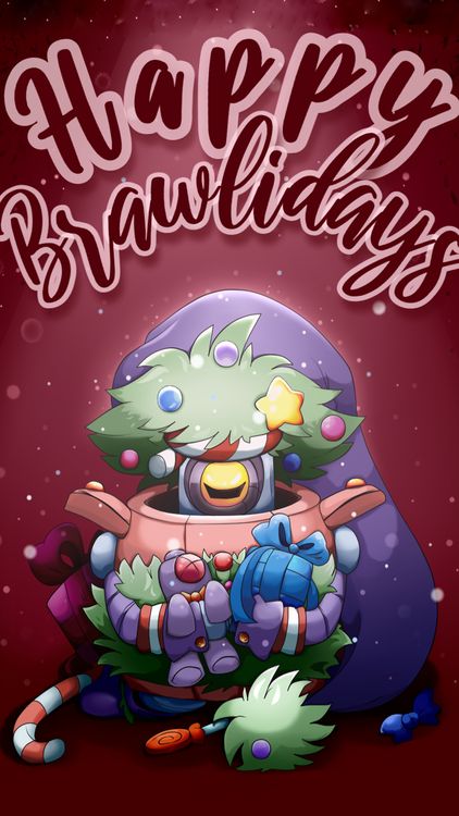 Brawl Stars Happy Brawlidays hd wallpapers