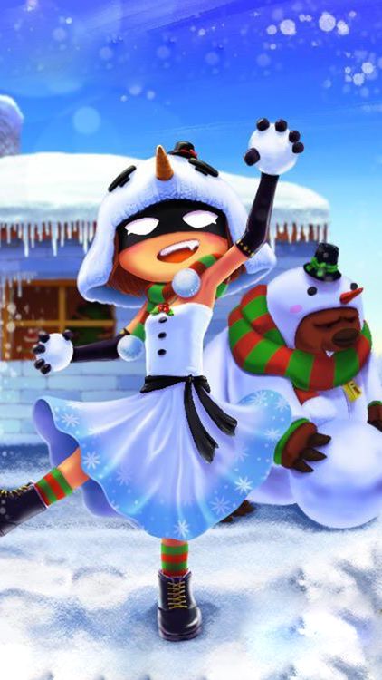 Brawl Stars Happy Brawlidays hd background