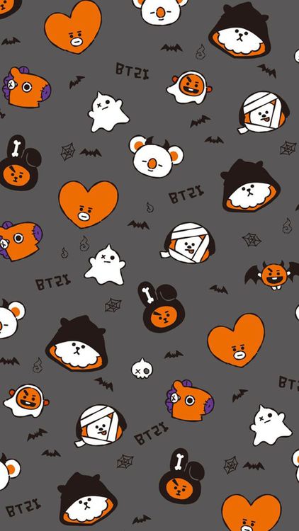 BT21 Halloween21 hd wallpapers