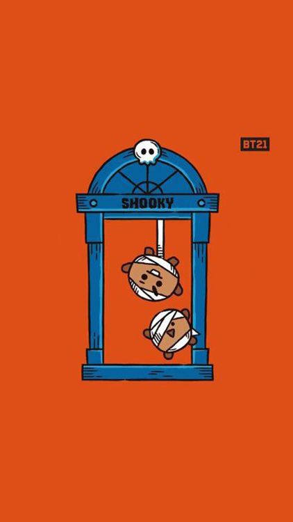 BT21 Halloween21 hd wallpapers
