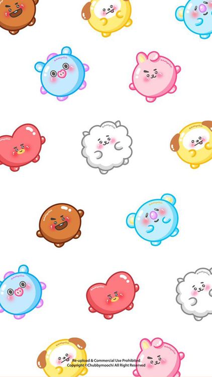 BT21 Multipleshine hd background