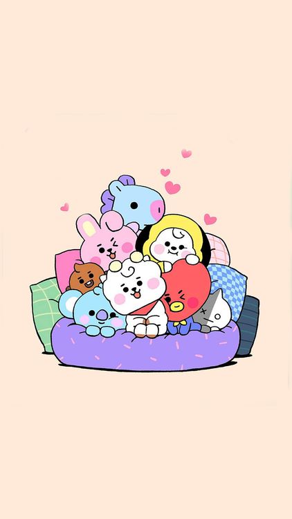 BT21 Multipleshine hd wallpapers