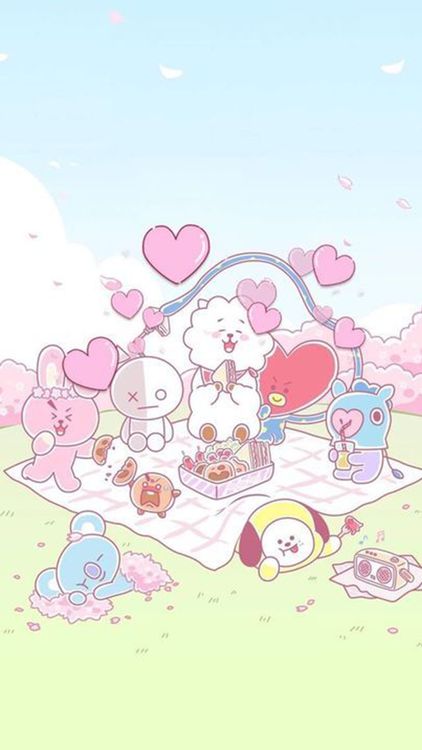 BT21 Multipleshine hd background