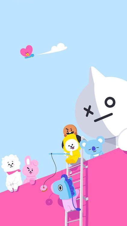 BT21 Multipleshine hd background