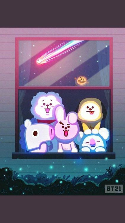 BT21 Multipleshine hd wallpapers