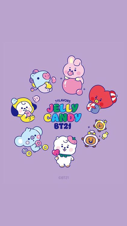 BT21 Multipleshine hd background