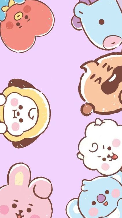 BT21 Multipleshine hd background
