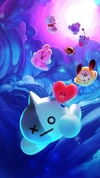 BT21 Multipleshine hd wallpapers