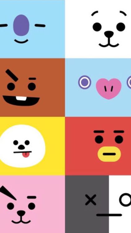 BT21 Multipleshine hd background