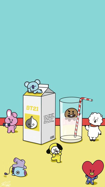 BT21 Multipleshine hd background