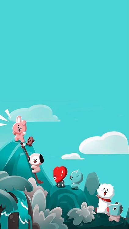 BT21 Multipleshine hd wallpapers