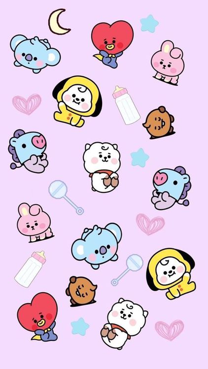 BT21 Multipleshine hd wallpapers