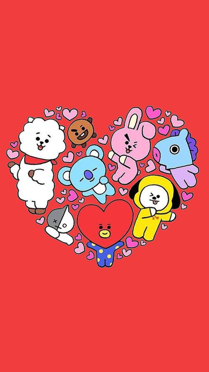 BT21 Multipleshine hd background