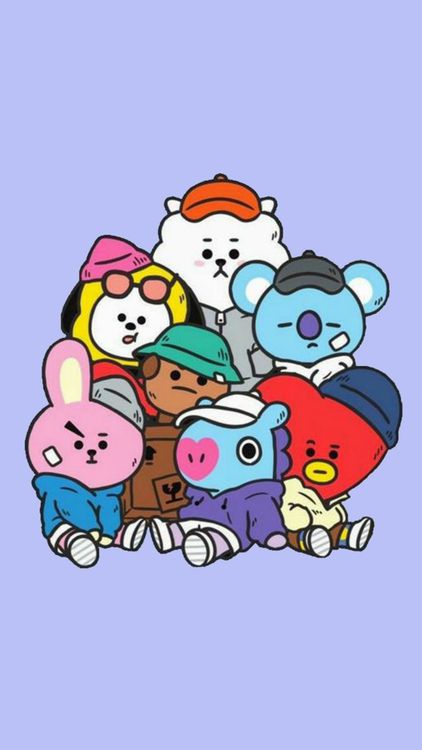 BT21 Multipleshine hd wallpapers