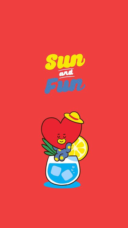 BT21 Tata hd background