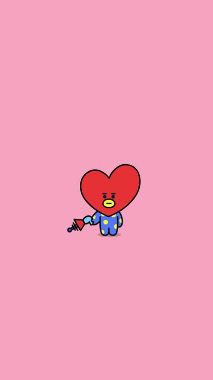 BT21 Tata hd background
