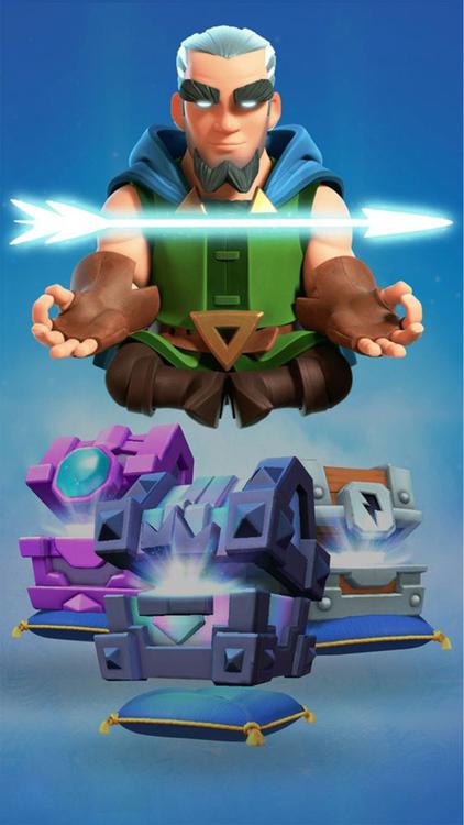 Clash Of Clans/Royale Ice Wizard hd background