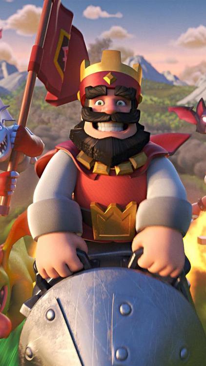 Clash Of Clans/Royale Mixed hd background