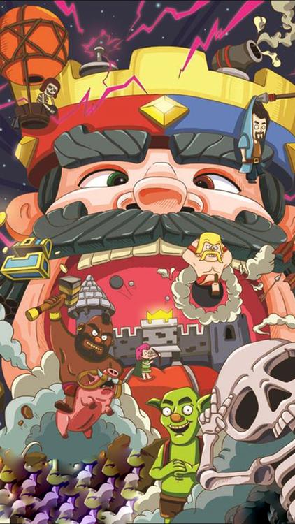 Clash Of Clans/Royale Mixed hd wallpapers