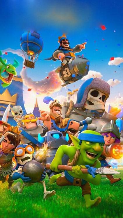 Clash Of Clans/Royale Mixed hd background