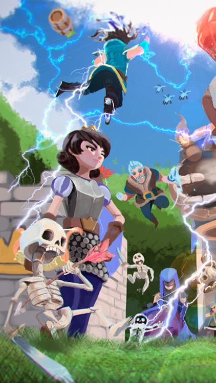 Clash Of Clans/Royale Mixed hd wallpapers