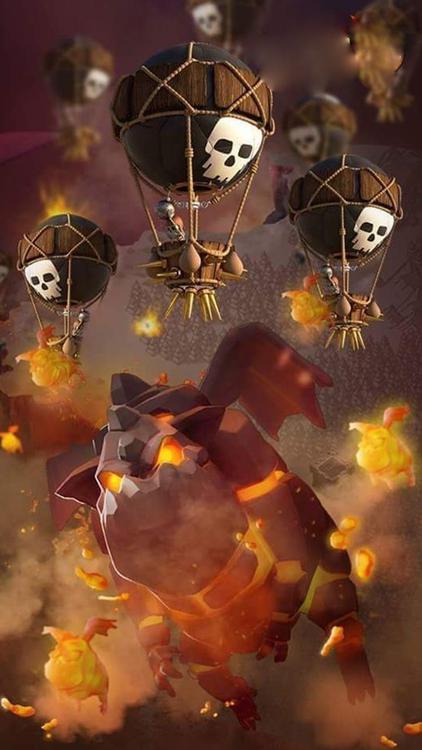 Clash Of Clans/Royale Mixed hd background