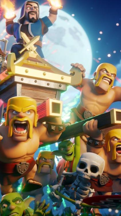 Clash Of Clans/Royale Mixed hd background