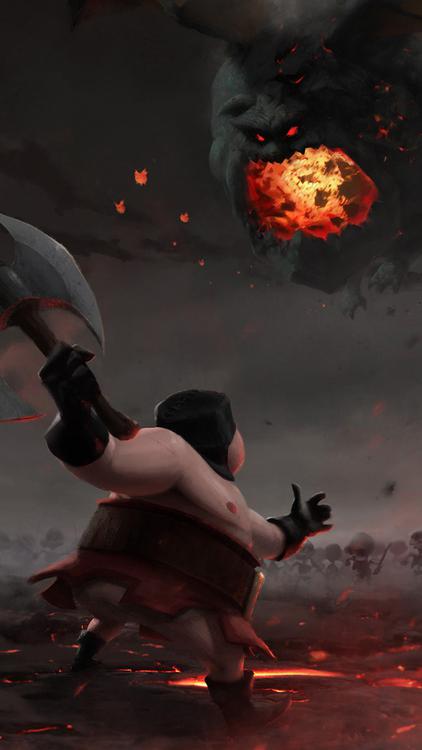 Clash Of Clans/Royale Mixed hd wallpapers