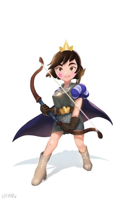 Clash Of Clans/Royale Princess hd wallpapers