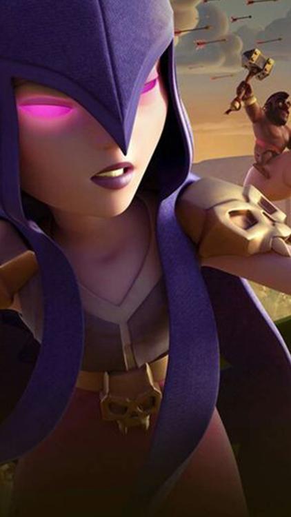 Clash Of Clans/Royale Witch hd background