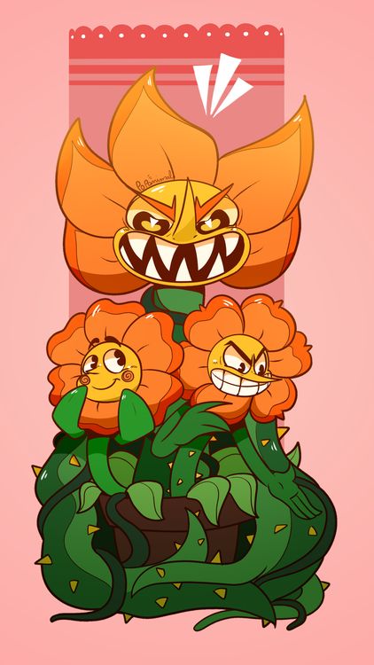 Cuphead Cagney Carnation hd wallpapers