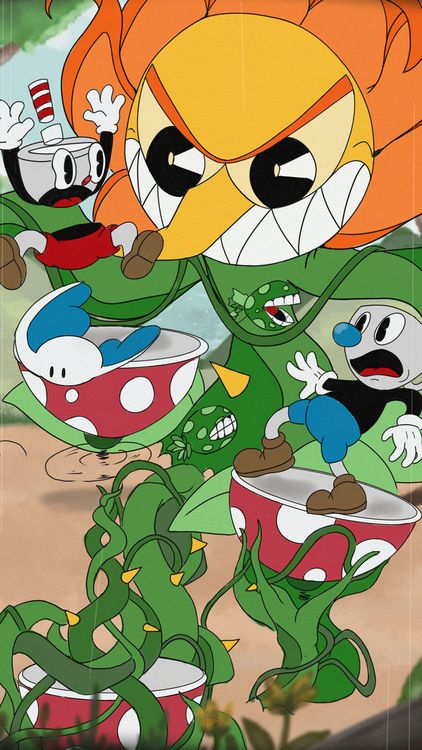 Cuphead Cagney Carnation hd background