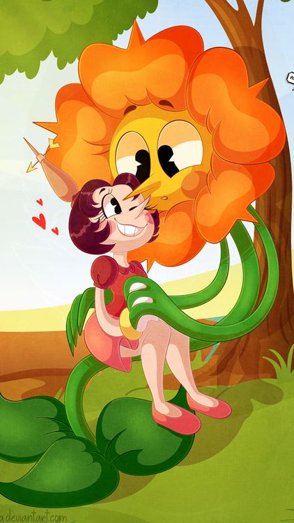 Cuphead Cagney Carnation hd background