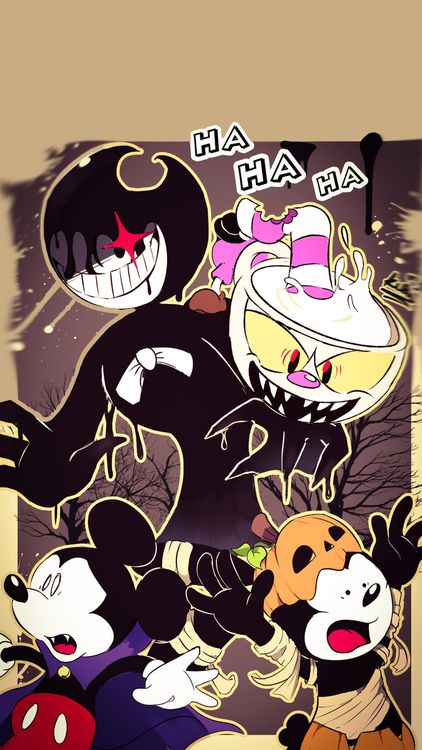 Cuphead Halloween Cup hd background