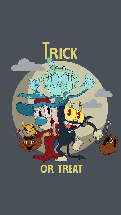 Cuphead Halloween Cup hd background