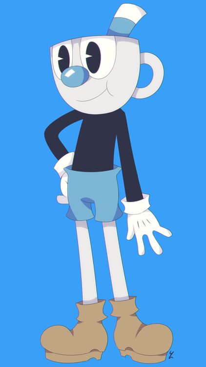Cuphead Mugman hd background