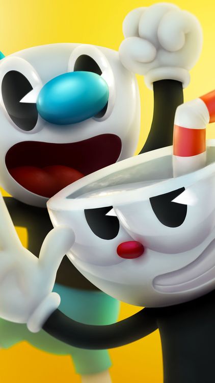 Cuphead Mugman hd background