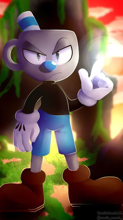 Cuphead Mugman hd background