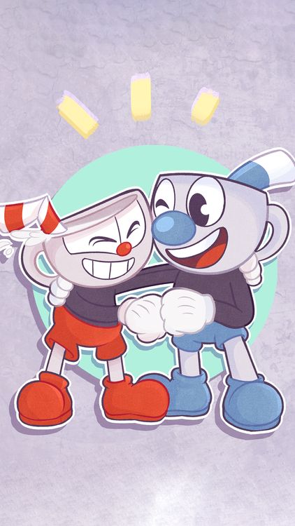 Cuphead Mugman hd background