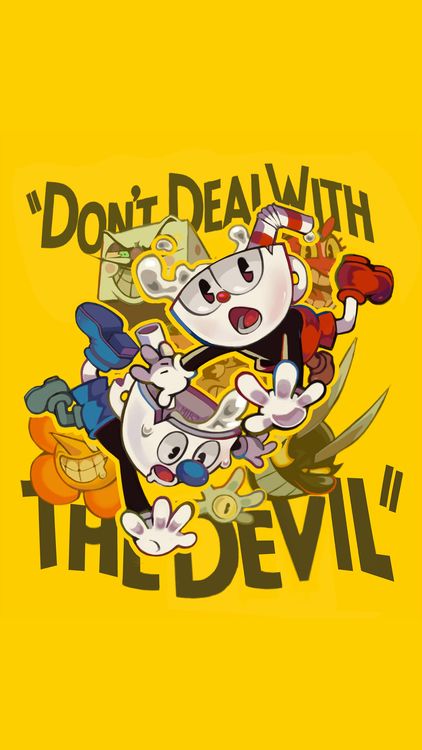 Cuphead Mugman hd background