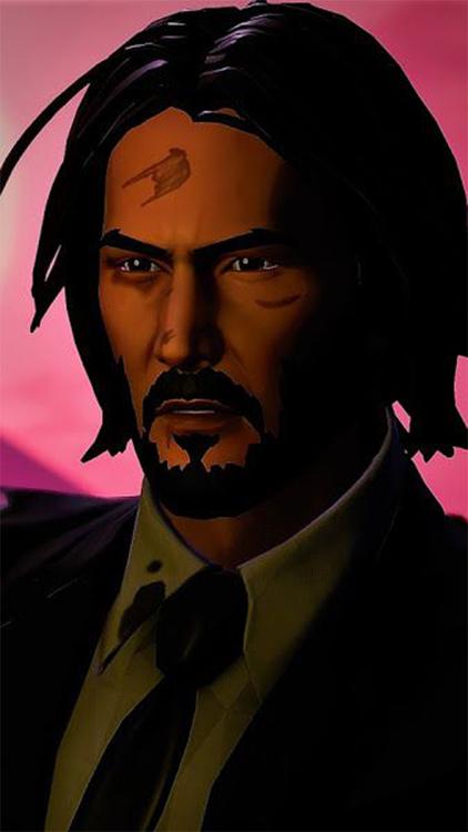 Fortnite John Wick hd background