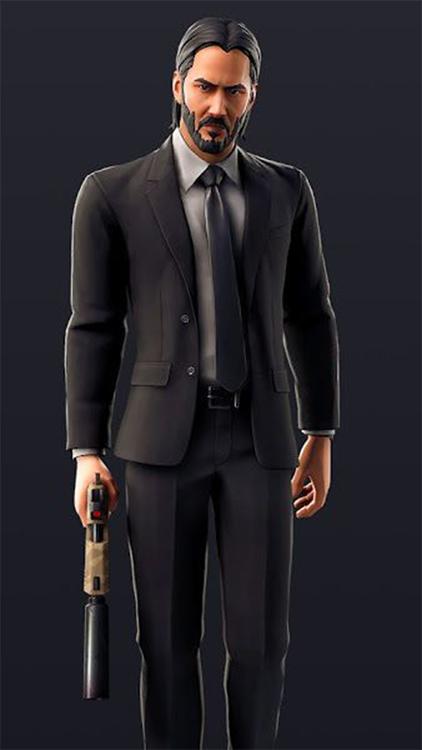 Fortnite John Wick hd background