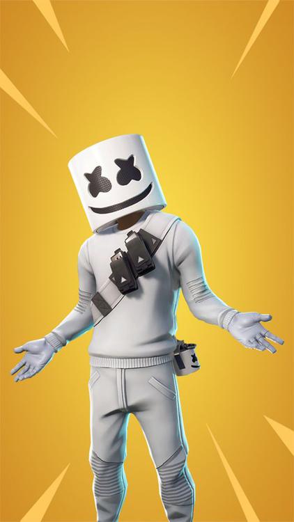 Fortnite Marshmallow hd background
