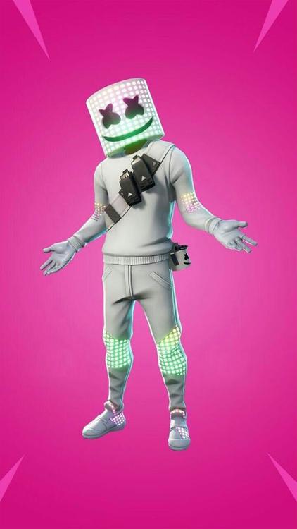 Fortnite Marshmallow hd background